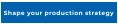 Shape your production strategy